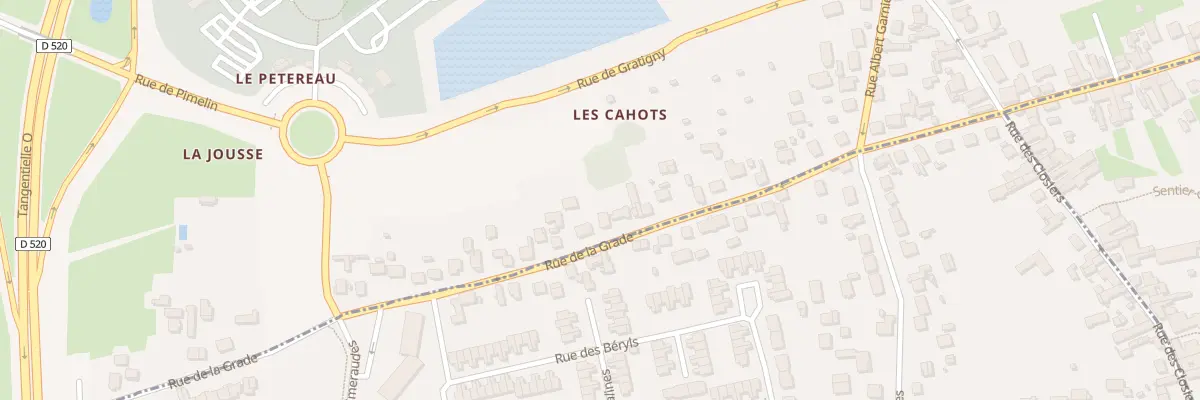 Plan du 324 Rue de la Grade à Saran