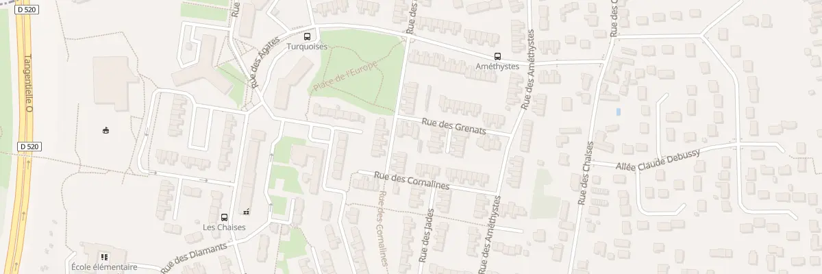 Plan du 31 Rue des Grenats à Saint-Jean-de-la-Ruelle