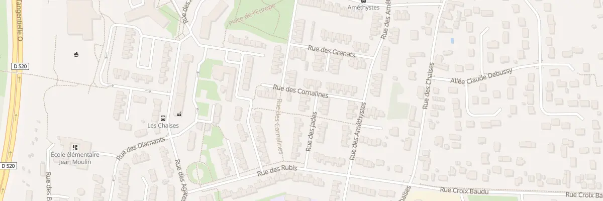 Plan du 21 Rue des Jades à Saint-Jean-de-la-Ruelle