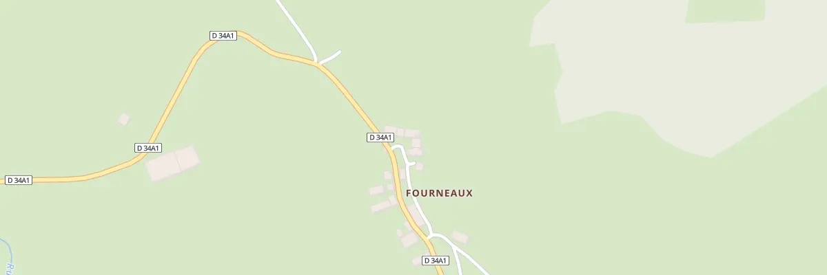 Plan du 8 Fourneaux à Vidaillat