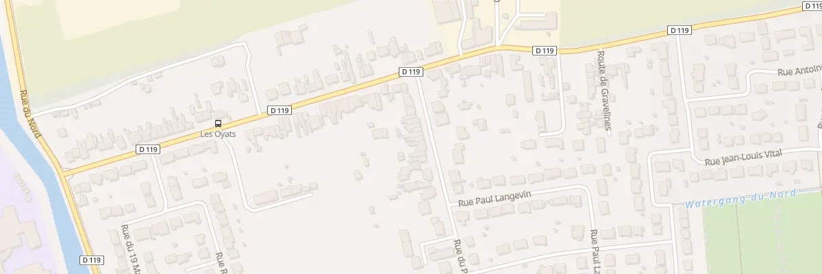 Plan du 83 Rue du Pont Trouille à Calais
