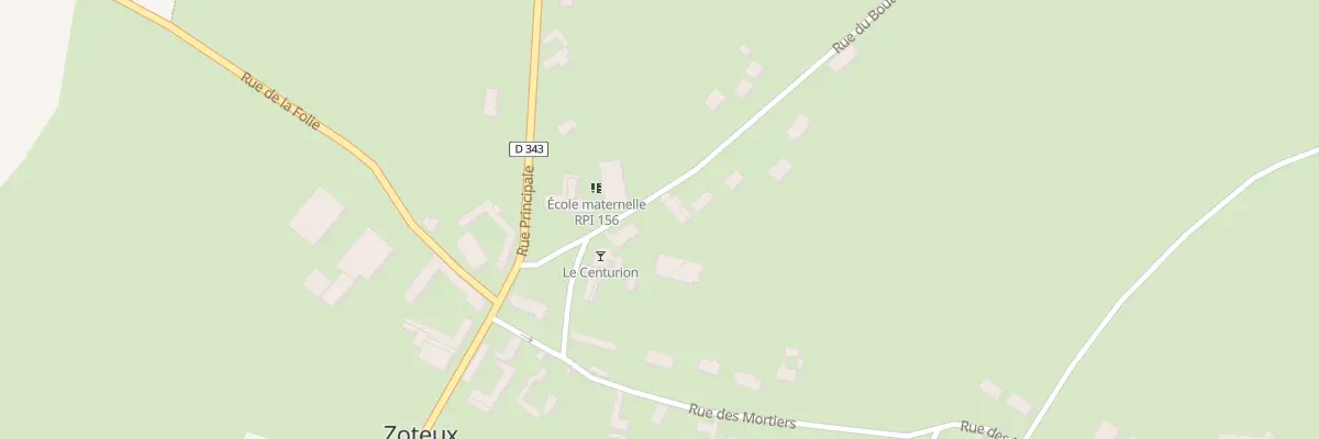 Plan du 10 Pl Saint Pierre à Zoteux