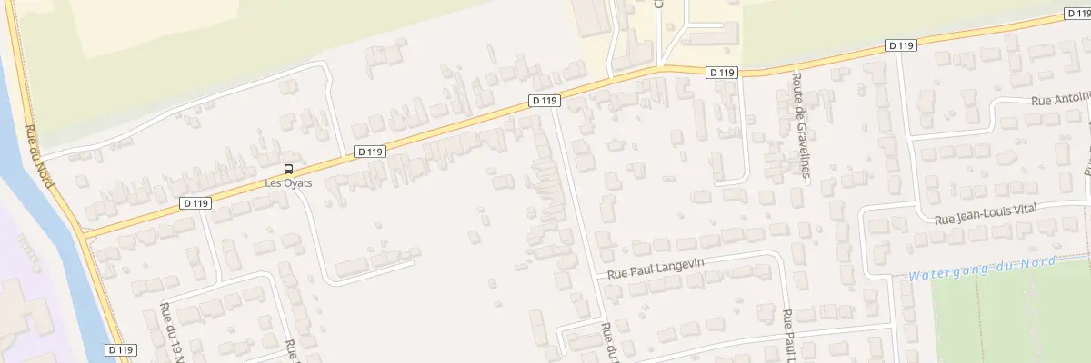 Plan du 85 Rue du Pont Trouille à Calais