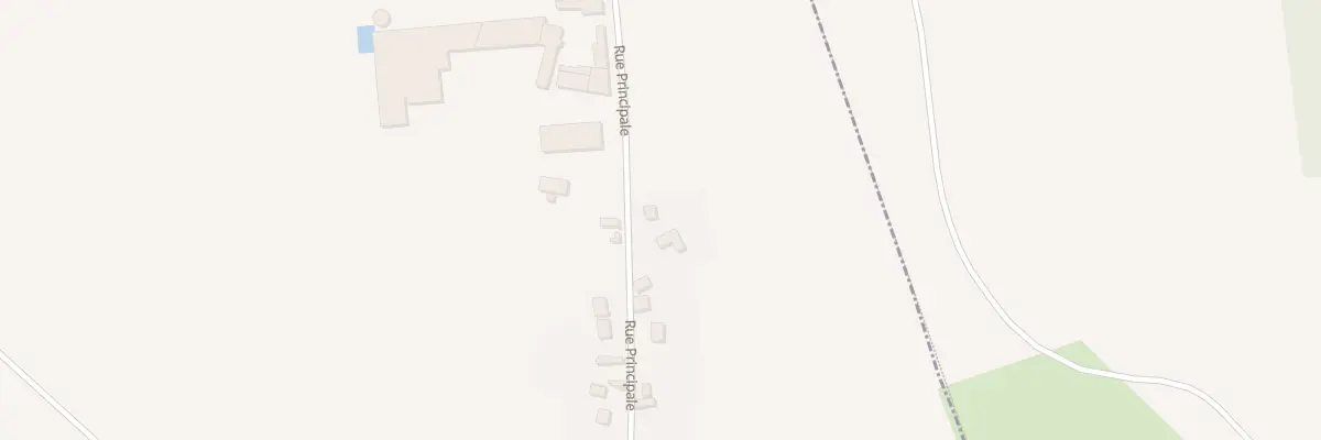 Plan du 34 Rue Principale au Vaumain