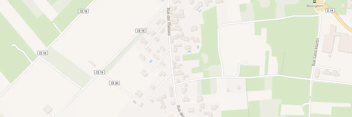 Plan du 297 Rue des Plaisses à Olivet