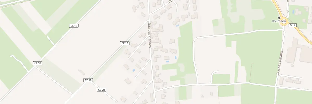 Plan du 261 Rue des Plaisses à Olivet