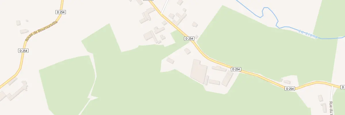 Plan du 45 Rte de Bournonville à Selles