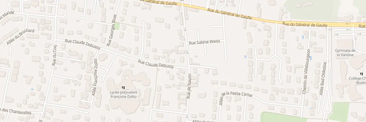 Plan du 138 Rue de Navrin à Olivet