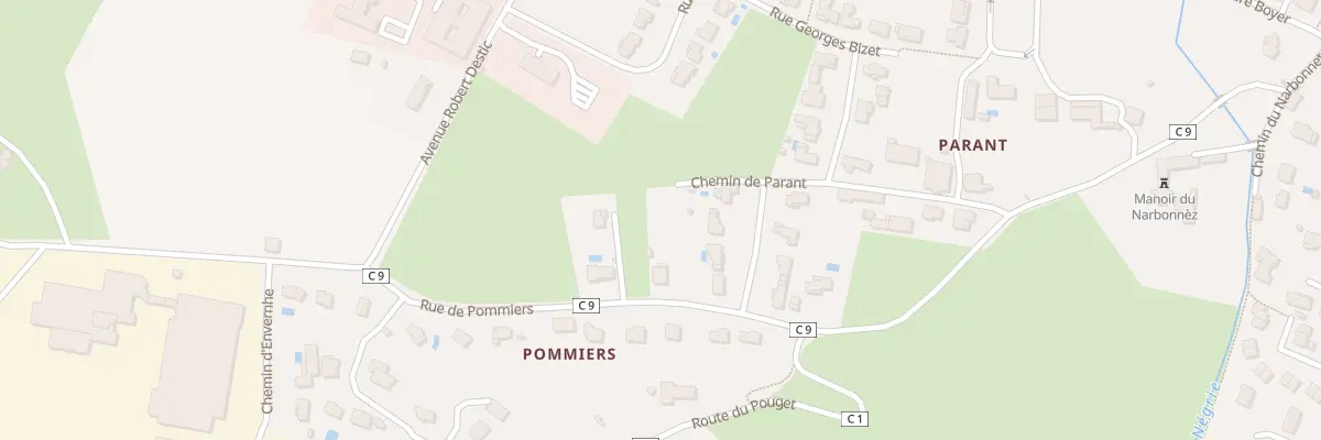 Plan du 5762F Rue de Pommiers à Saint-Céré