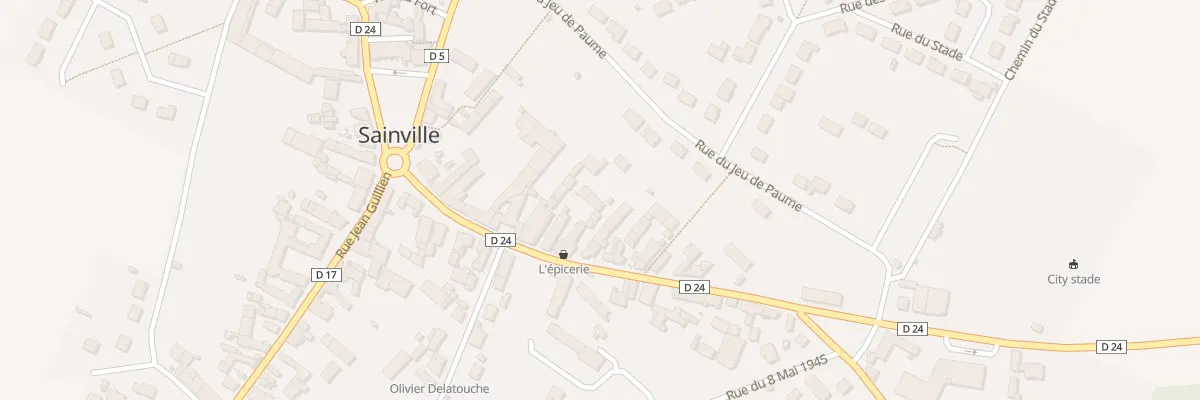 Plan du 13T Rue de la Porte d’Etampes à Sainville