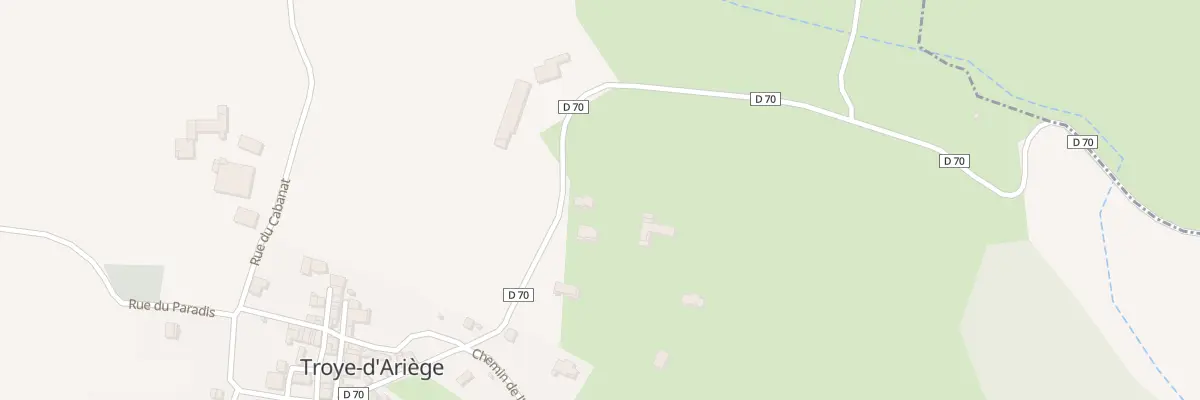 Plan du 60 Costes et Bedou à Troye-d’Ariège