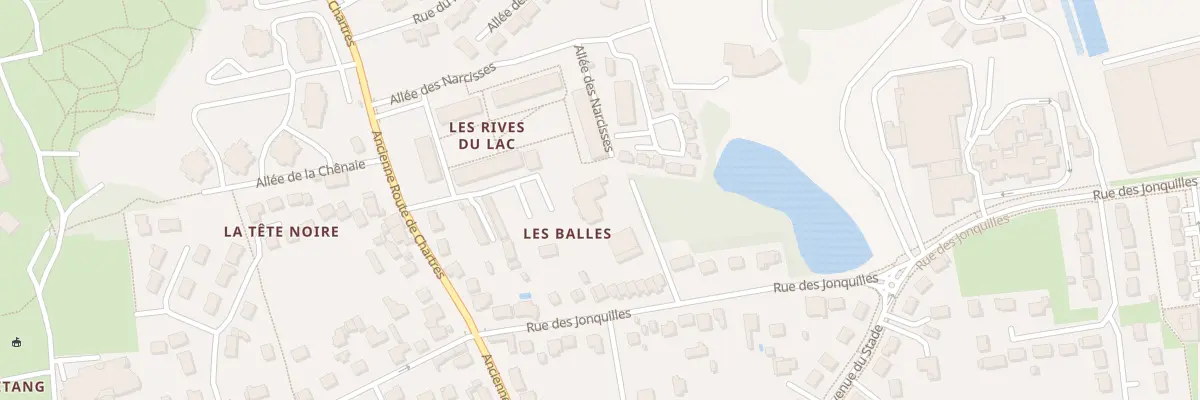 Plan du 718 Rue des Jonquilles à Saran