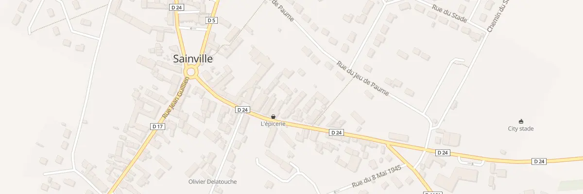 Plan du 21 Rue de la Porte d’Etampes à Sainville