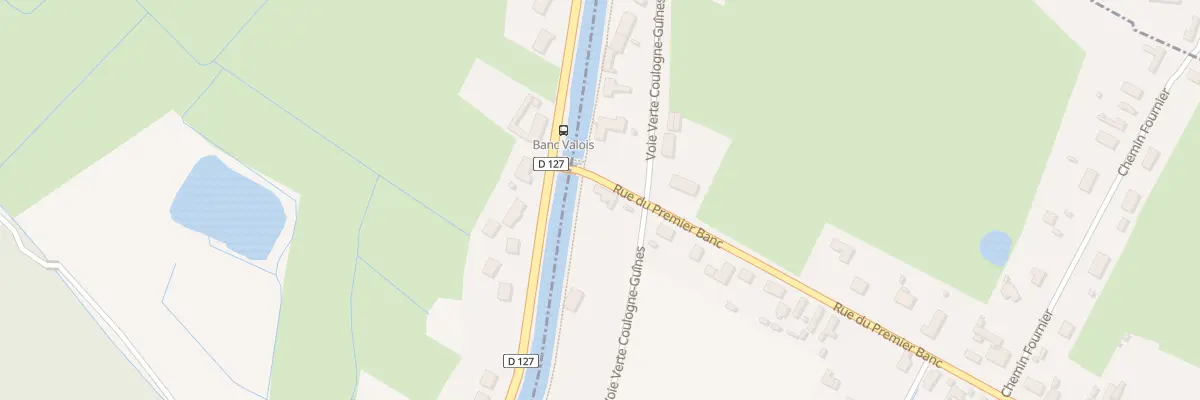Plan du 14 Che du Premier Banc à Guînes