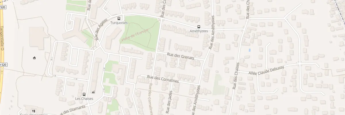 Plan du 27 Rue des Grenats à Saint-Jean-de-la-Ruelle