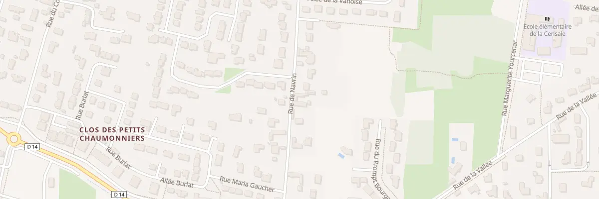 Plan du 453 Rue de Navrin à Olivet
