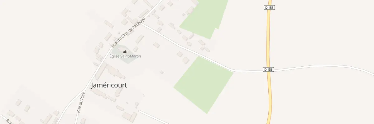 Plan du 8 Rue des Flocourts à Jaméricourt
