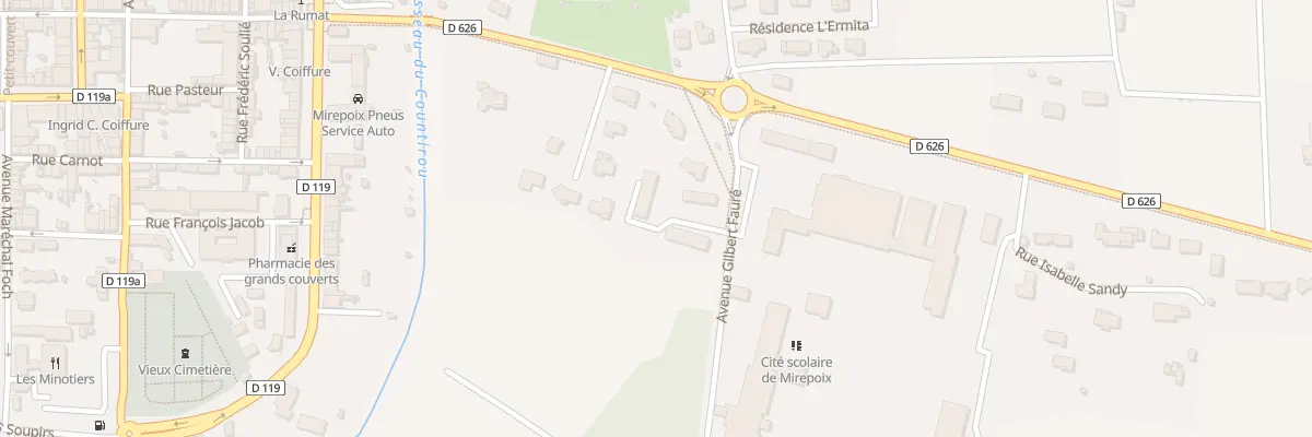 Plan du 938 Saint Jean d’En Bas à Mirepoix