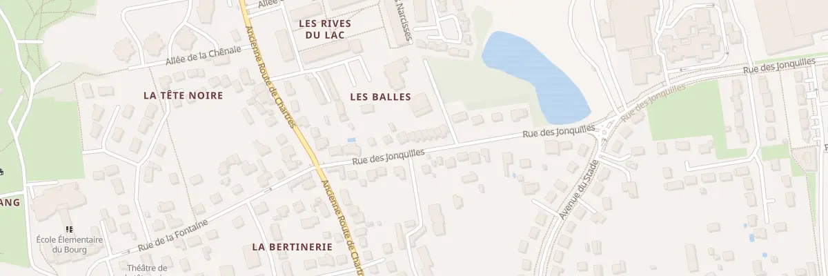 Plan du 762 Rue des Jonquilles à Saran