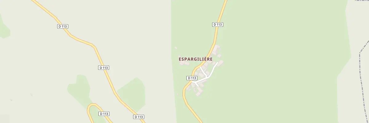 Plan du 5 Espargilliere à Forgès