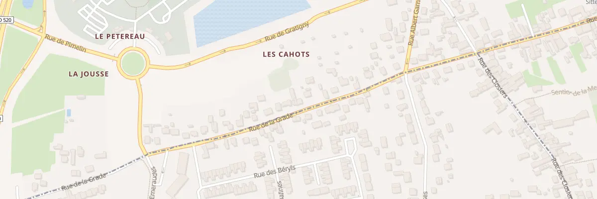 Plan du 300 Rue de la Grade à Saran