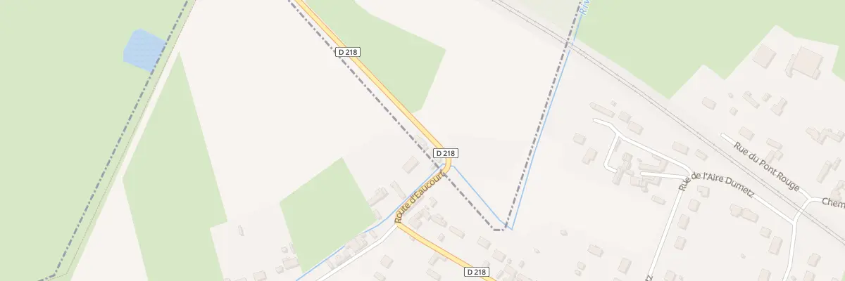 Plan du 5 Rte d’Eaucourt à Érondelle