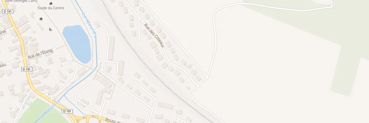 Plan du 47 Rue des Coteaux à Beynes