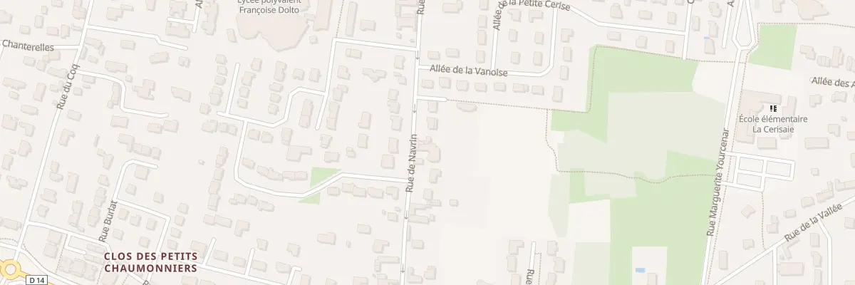 Plan du 373 Rue de Navrin à Olivet