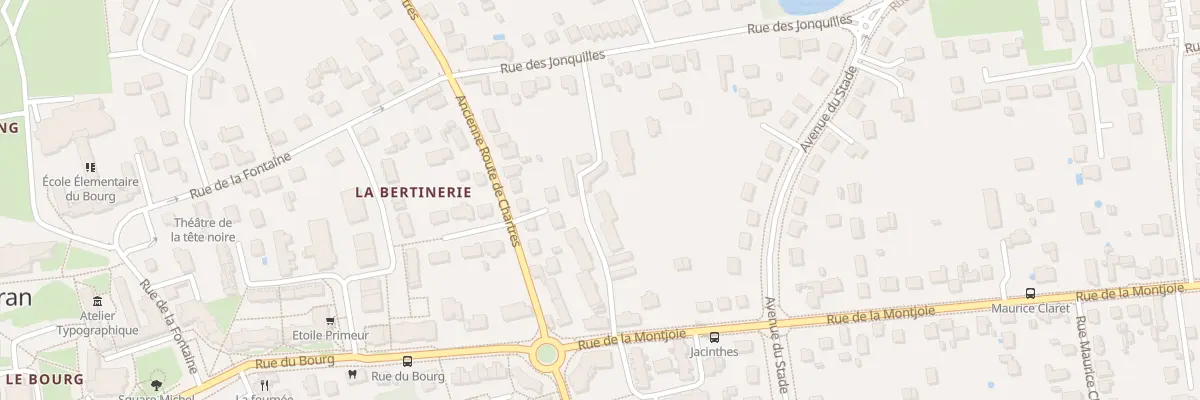 Plan du 776 Rue de la Montjoie à Saran