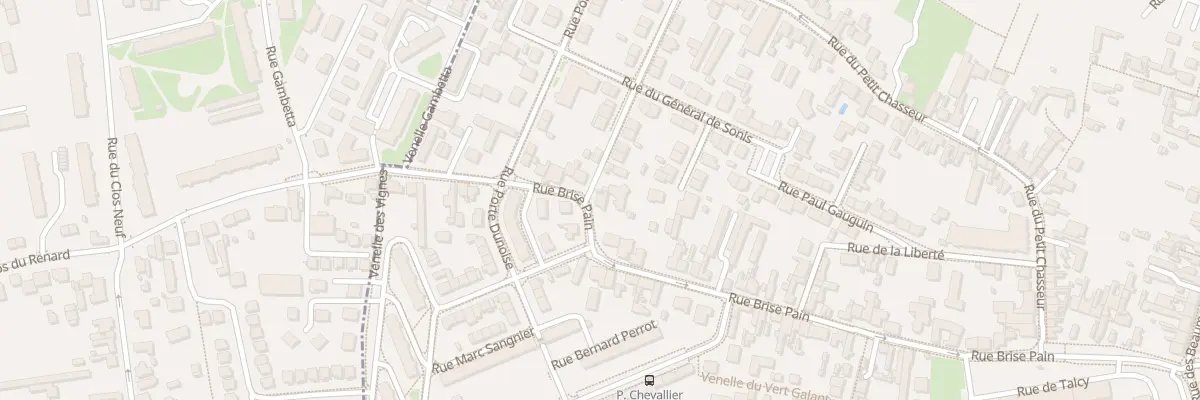 Plan du 78 Rue Brise Pain à Orléans