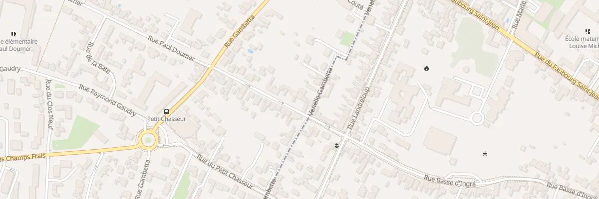 Plan du 6 Rue Paul Doumer à Saint-Jean-de-la-Ruelle