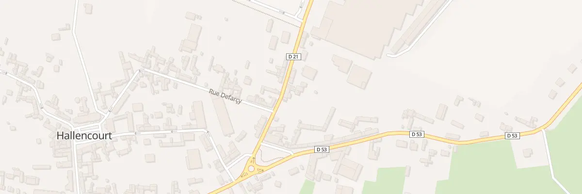 Plan du 6 Rue Louis Deneux à Hallencourt