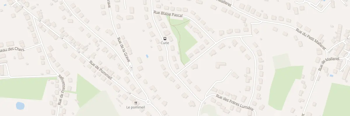 Plan du 16 Rue Pierre et Marie Curie à Guéret
