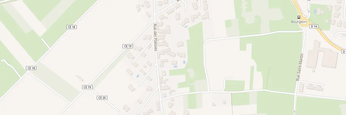Plan du 269 Rue des Plaisses à Olivet