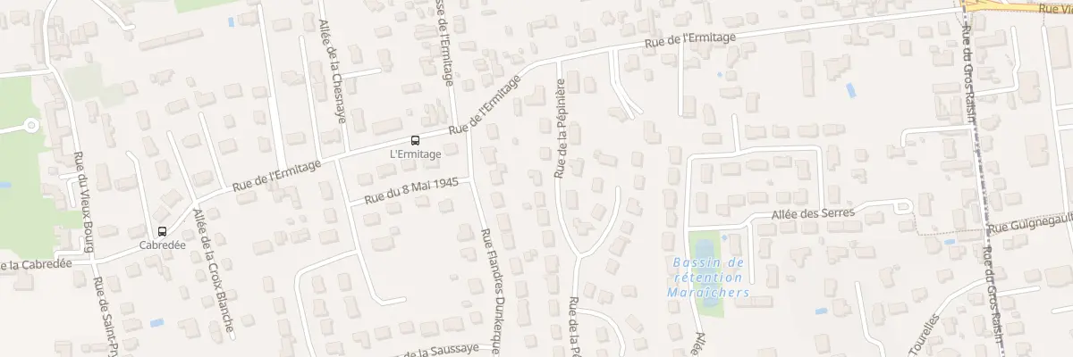 Plan du 6 Rue de la Pépinière à Saint-Pryvé-Saint-Mesmin