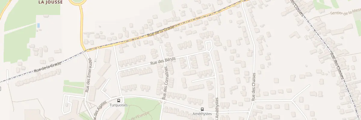 Plan du 19 Rue des Beryls à Saint-Jean-de-la-Ruelle