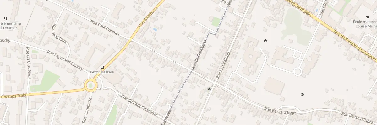 Plan du 4 Rue Paul Doumer à Saint-Jean-de-la-Ruelle