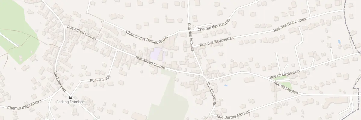 Plan du 8 Rue Alfred Lasson à Mézy-sur-Seine