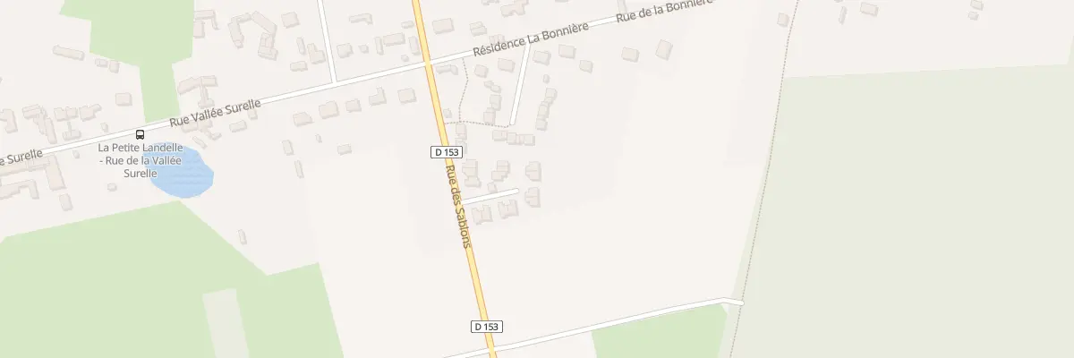 Plan du 14 Lot Les Sablons à Lalandelle