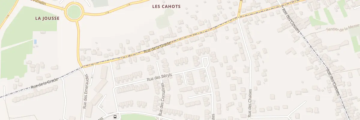 Plan du 8 Rue des Beryls à Saint-Jean-de-la-Ruelle
