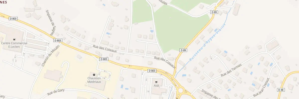 Plan du 92 Rue des Coteaux à Saint-Laurent-les-Tours