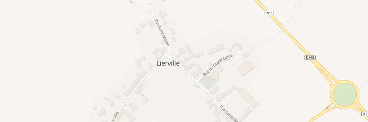 Plan du 10 Rue Saint Martin à Lierville