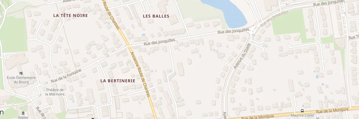 Plan du 753 Rue des Jonquilles à Saran