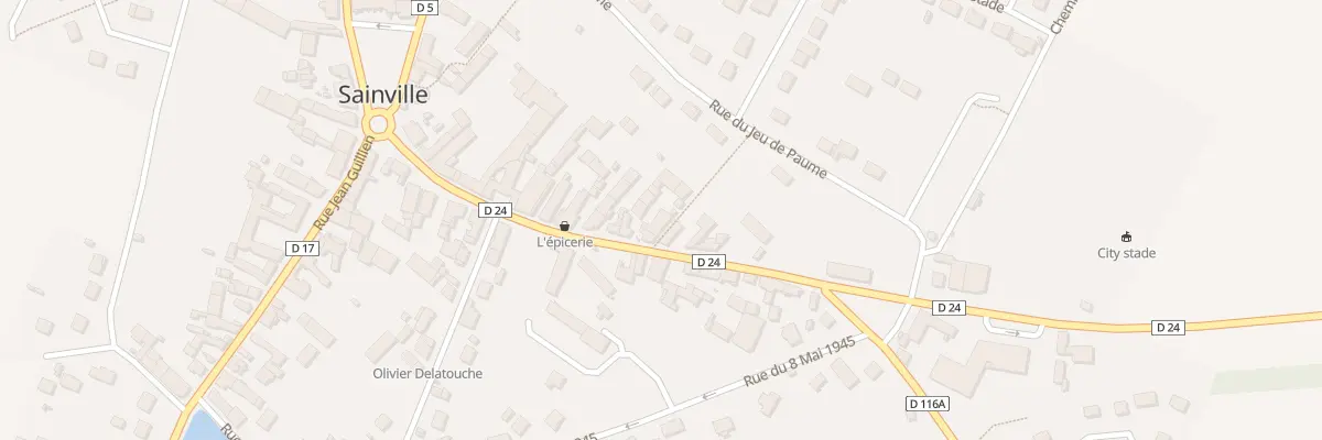 Plan du 33 Rue de la Porte d’Etampes à Sainville