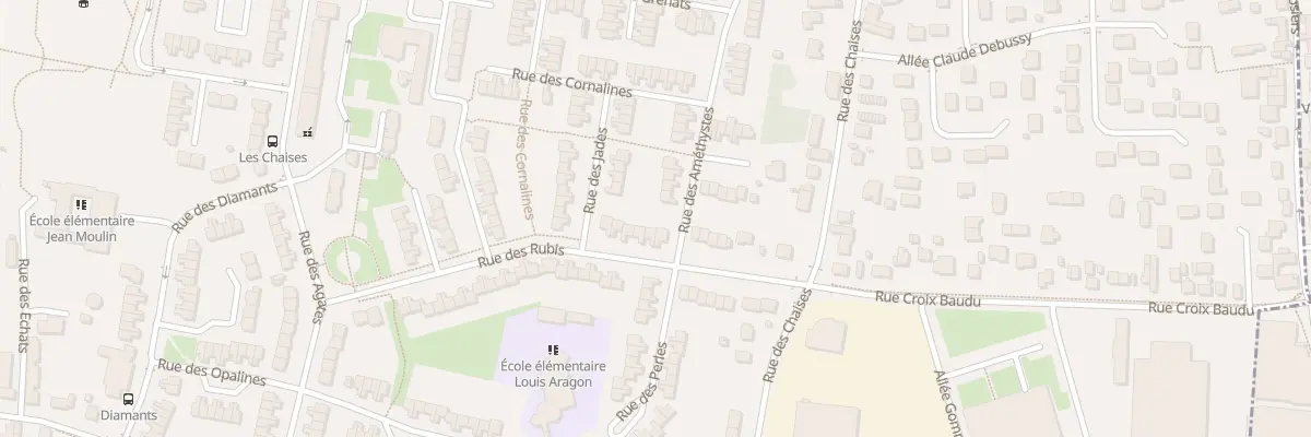 Plan du 14 Rue des Rubis à Saint-Jean-de-la-Ruelle