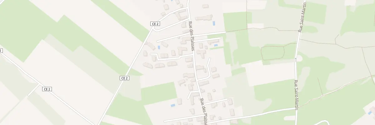 Plan du 738 Rue des Plaisses à Olivet