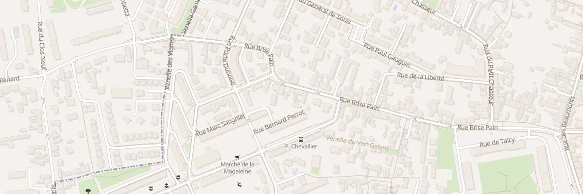 Plan du 69 Rue Brise Pain à Orléans