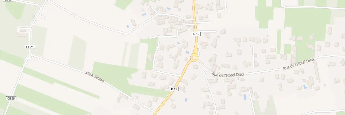Plan du 2494 Rue Paulin Labarre à Olivet