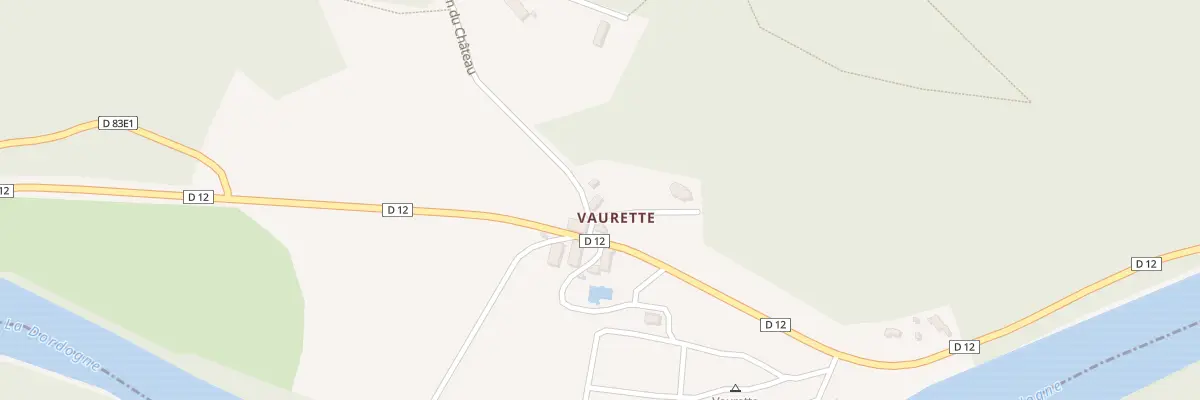 Plan du 5243 Vaurette Hameau à Monceaux-sur-Dordogne