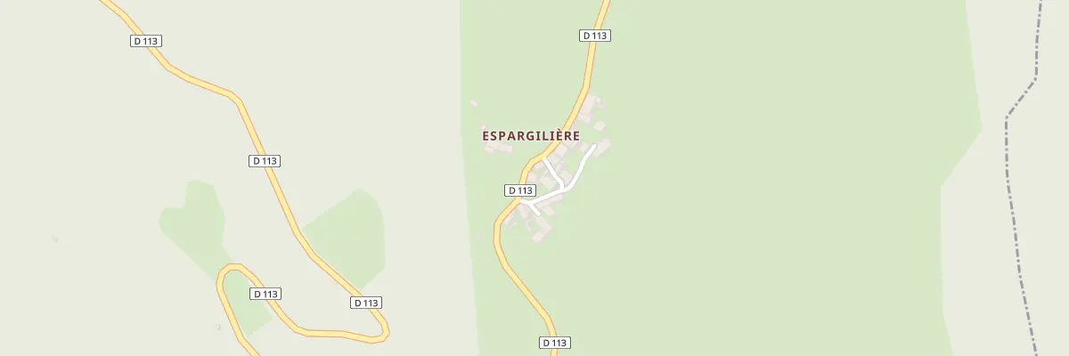 Plan du 4 Espargilliere à Forgès